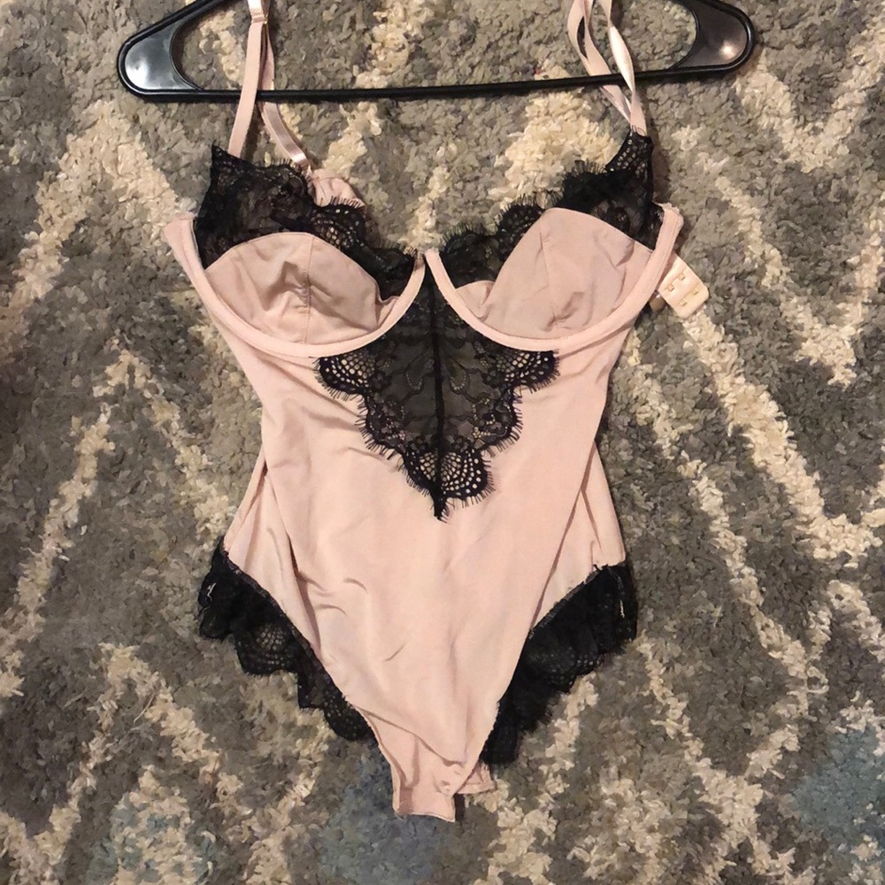 Laced bodysuit